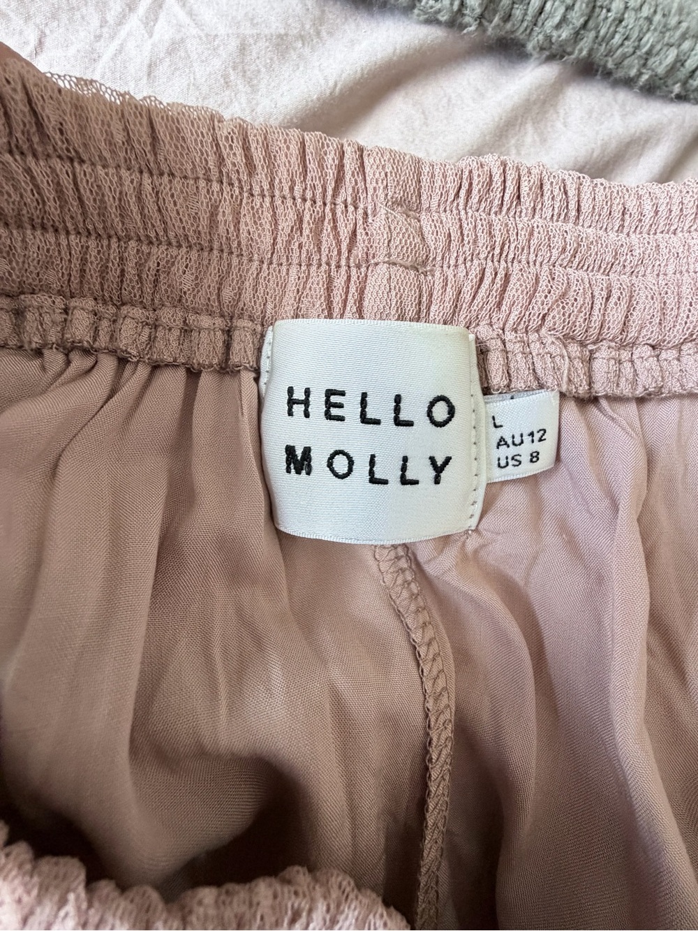 ANOTHER FAIRYTALE MIDI SKIRT DARK BLUSH - Picture 4 of 5